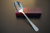 7 7/8" Slotted Plating Spoon - RealSharpKnife.com