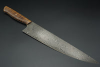 Szugyi Nickel Damascus 270mm Gyuto - RealSharpKnife.com