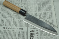 Muneishi 150mm Santoku Stainless Clad - RealSharpKnife.com
