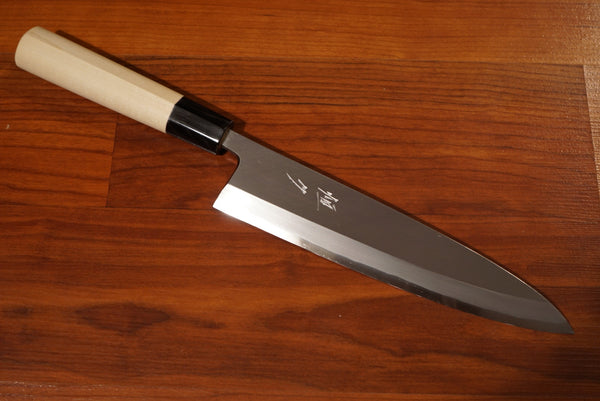 Tsunehisa Zyosaku W2 210mm Mirobishi Deba - RealSharpKnife.com