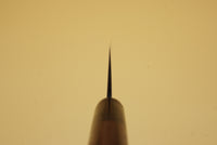 Tsutomu Kajiwara Damascus Aogami #2 120mm Ko-Bocho - RealSharpKnife.com